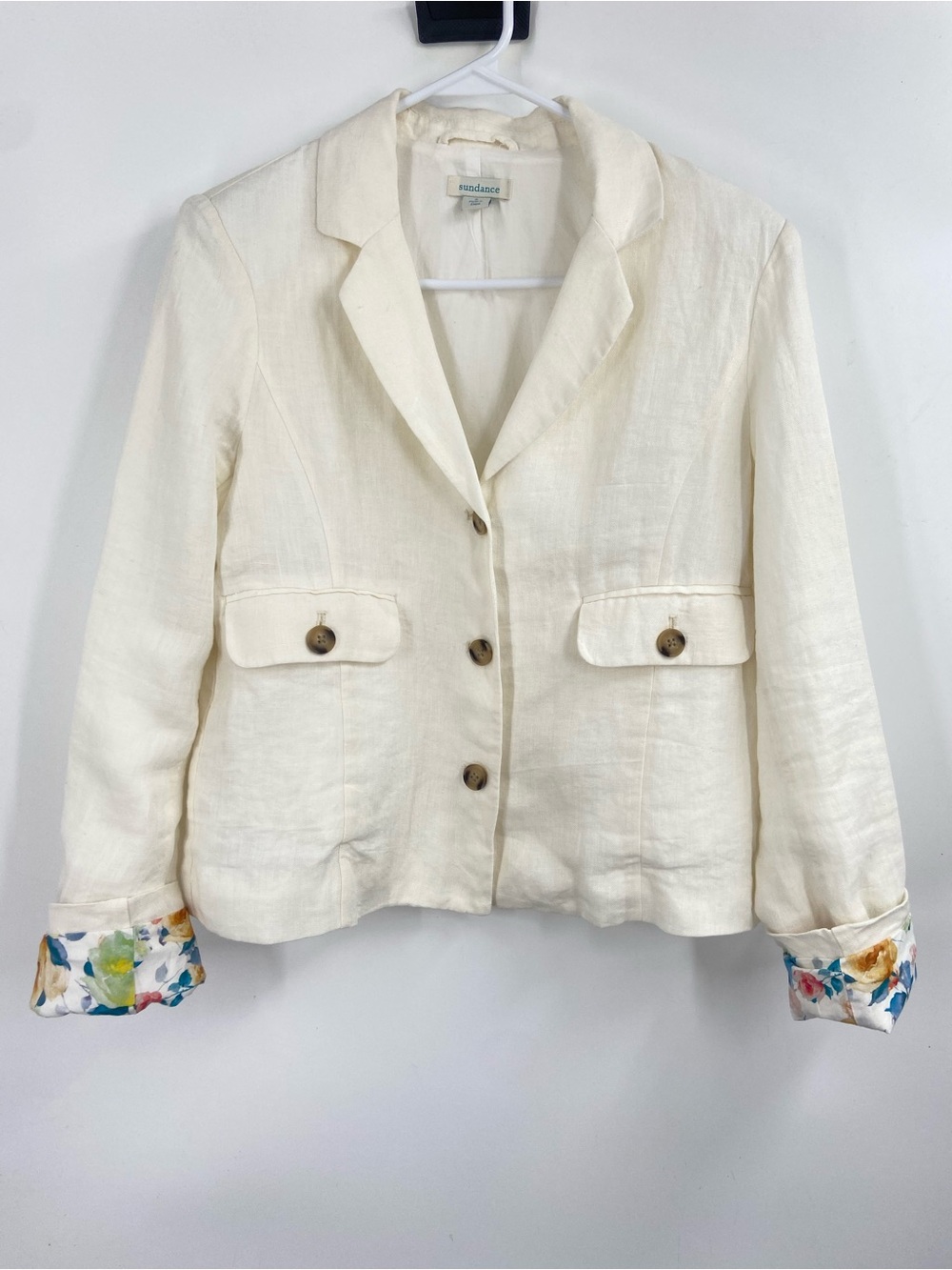 NWOT Sundance Linen Blazer Small